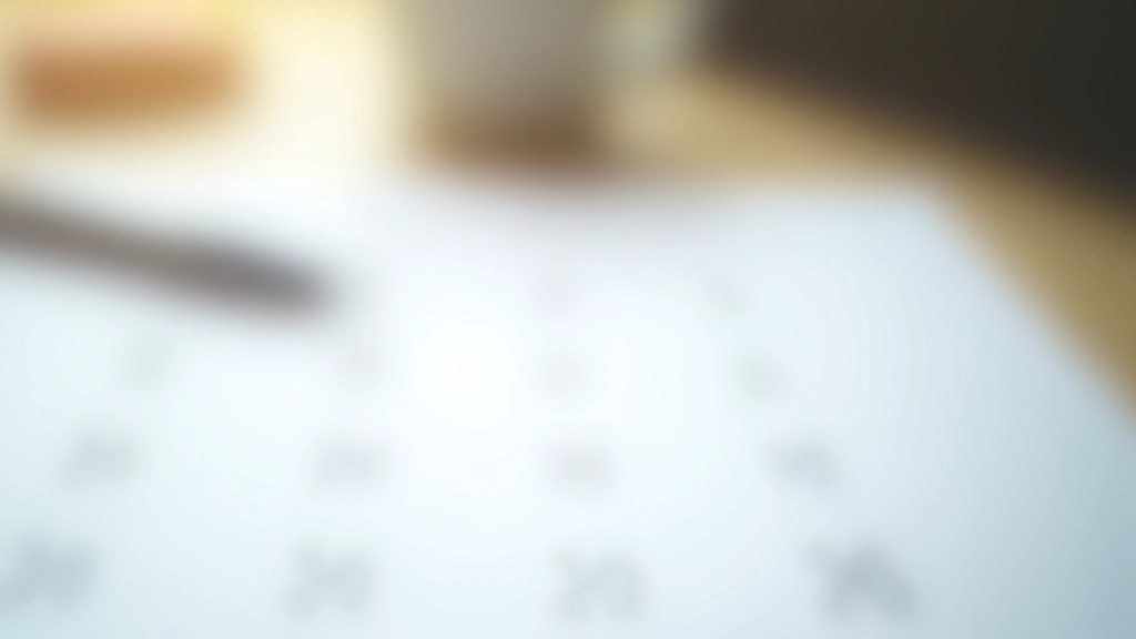 Calendrier bancaire montrant les dates de versement programmées sur plusieurs mois